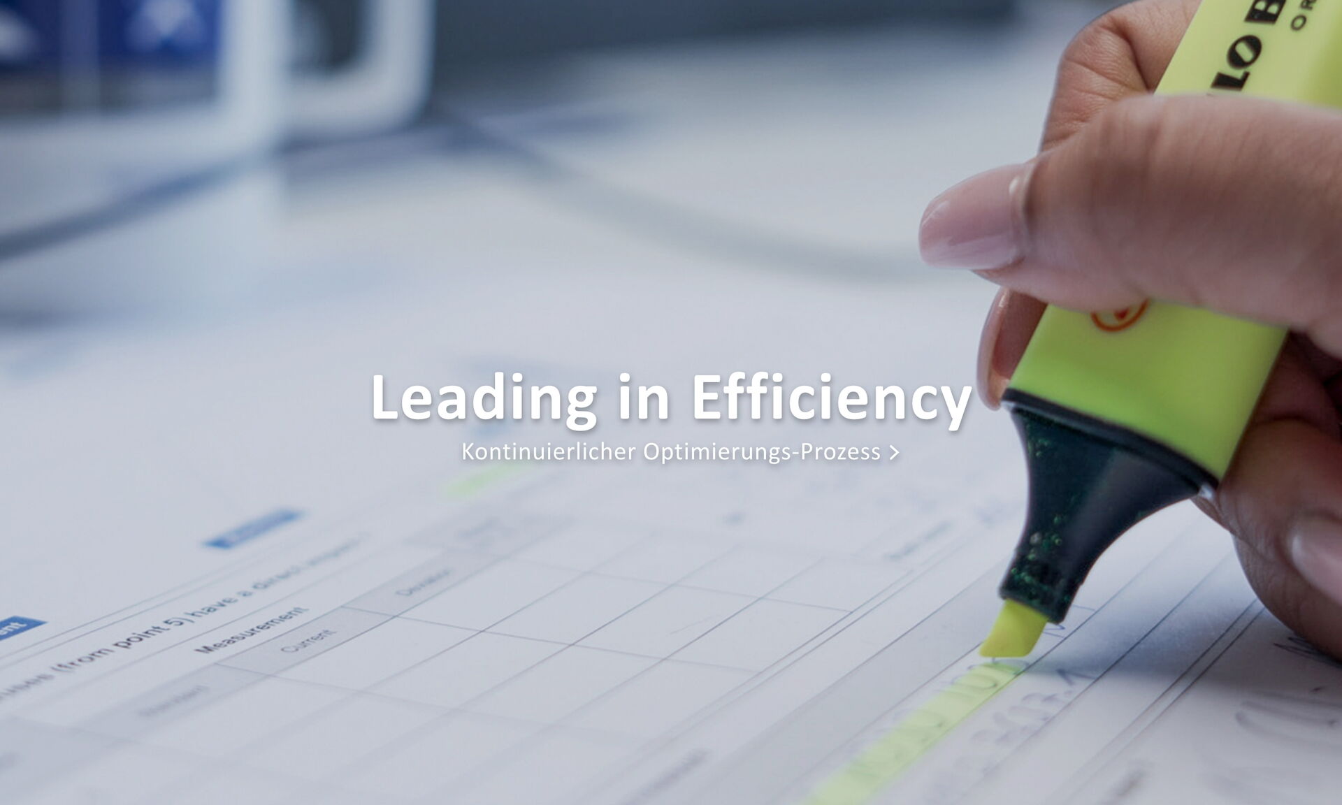 Passion for Efficiency